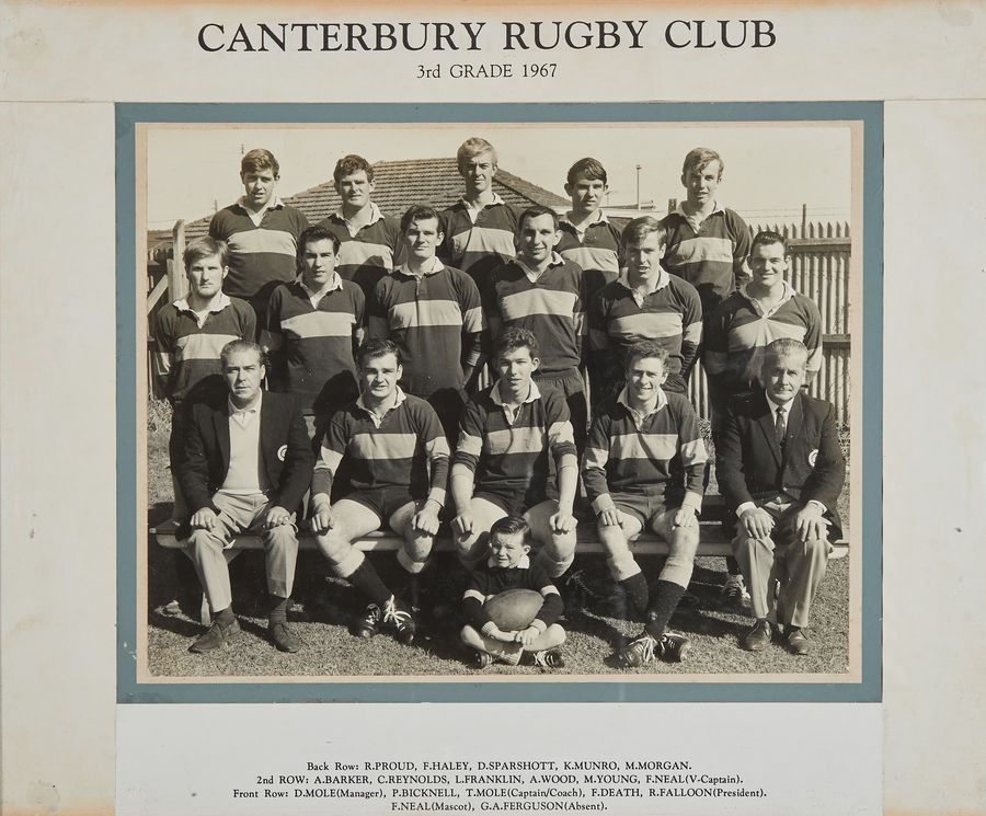 1967 - 3rd Grade team photo