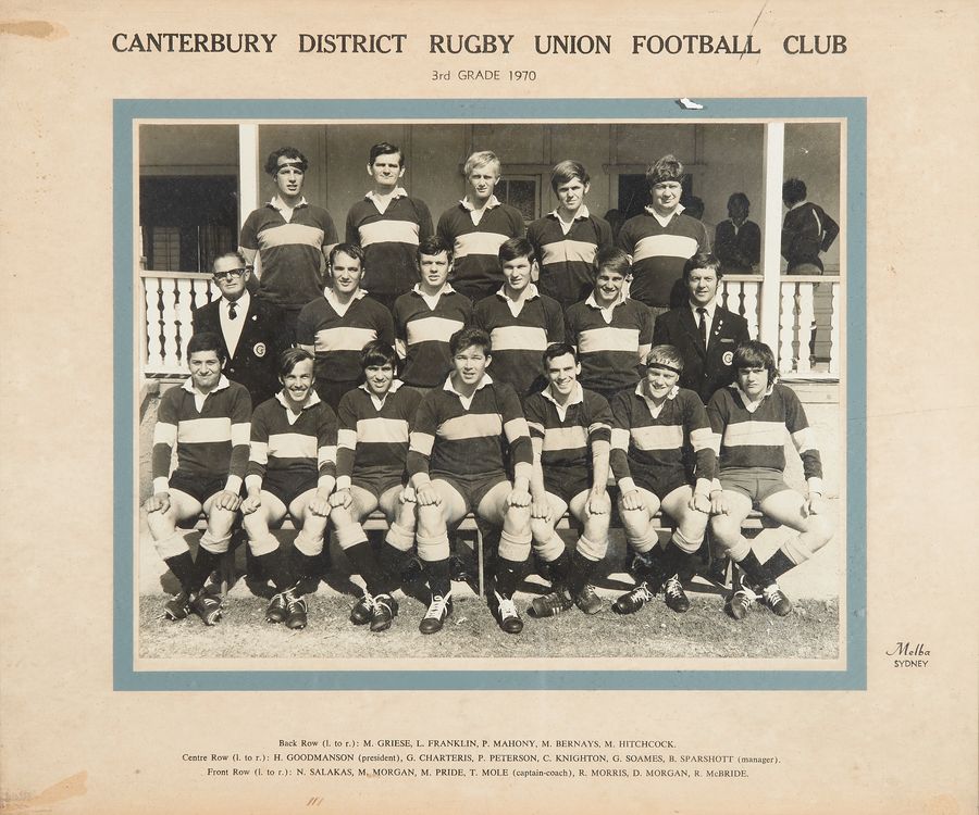 1970 - 3rd Grade team photo