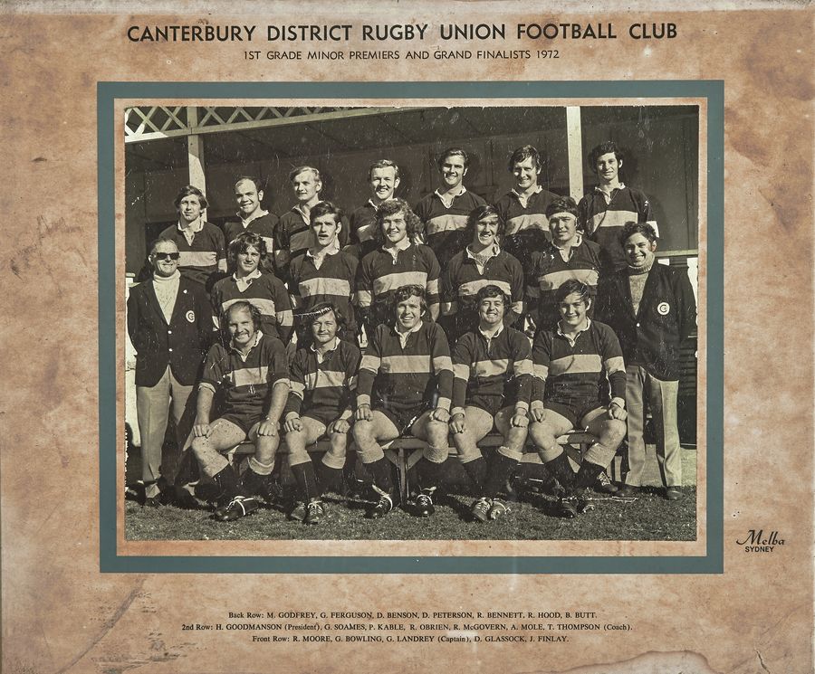 1972 - 1st Grade - Minor Premiers, Grand Finalists team photo