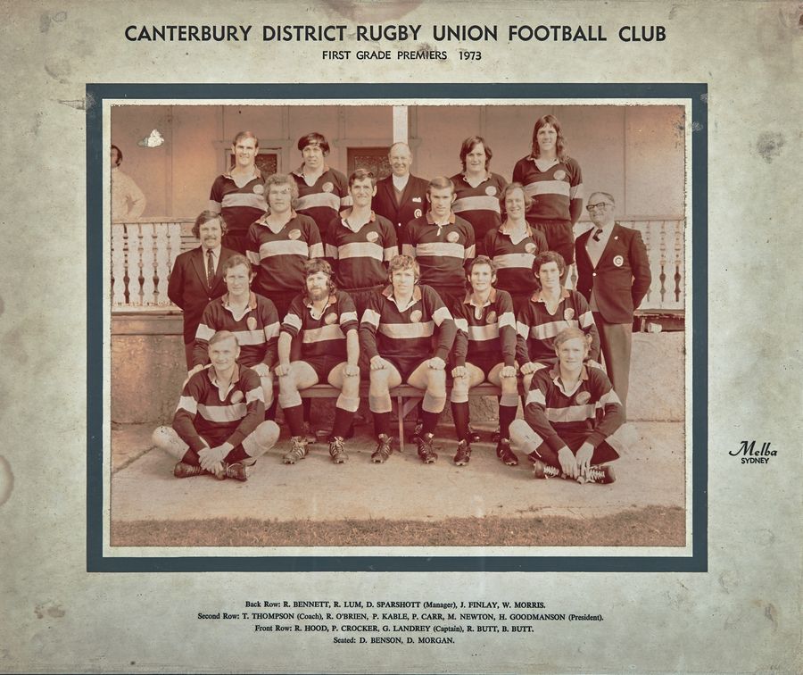 1973 First Grade Premiers team photo