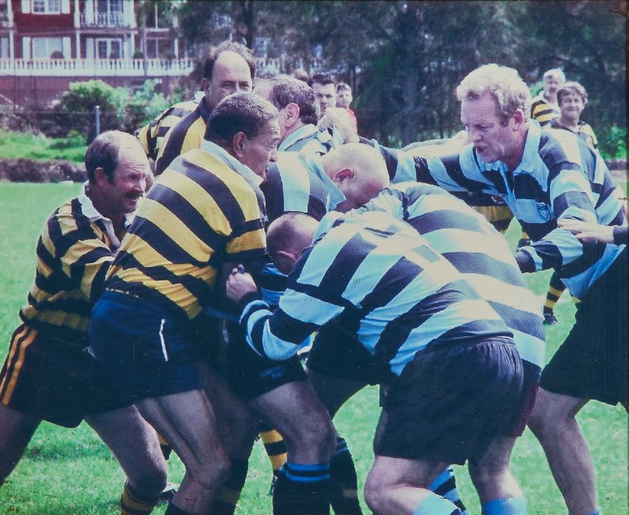 Match Day - Scrum team photo